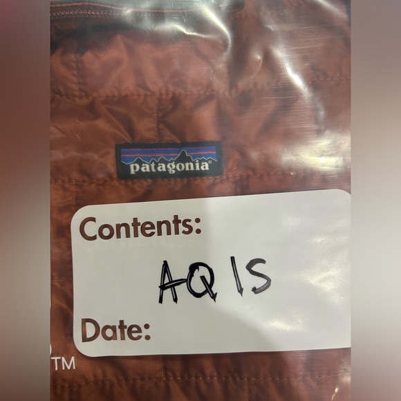 Patagonia Women’s XL Nano Puff Insulated Jacket Burnished Red Puffy NWT - Picture 9 of 10